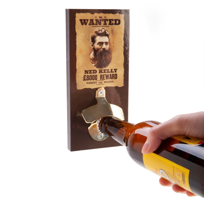 Ned Kelly Bottle Opener Magnet